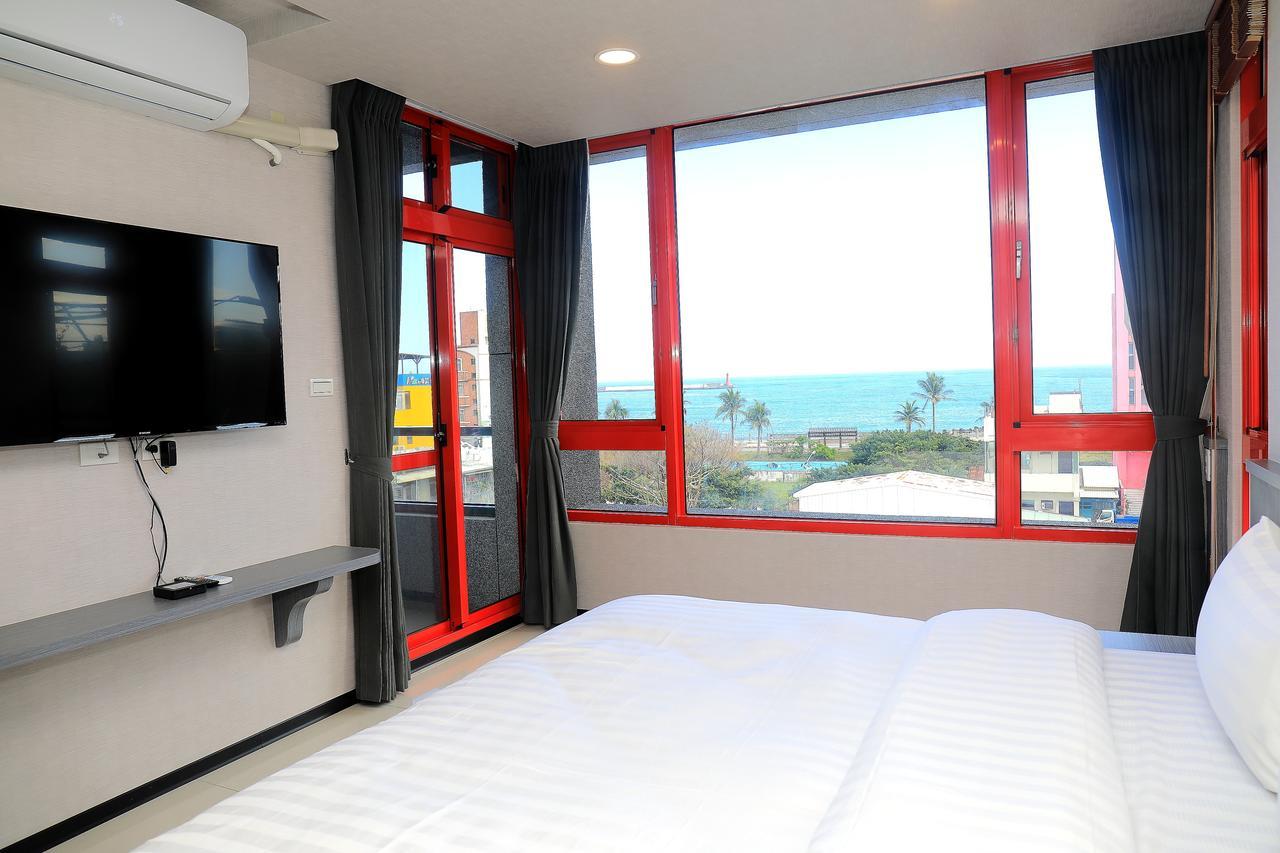 花蓮亮君經典民宿1館加2館民宿-東大門夜市-電梯包棟bright King Homestay Hualien Eksteriør billede